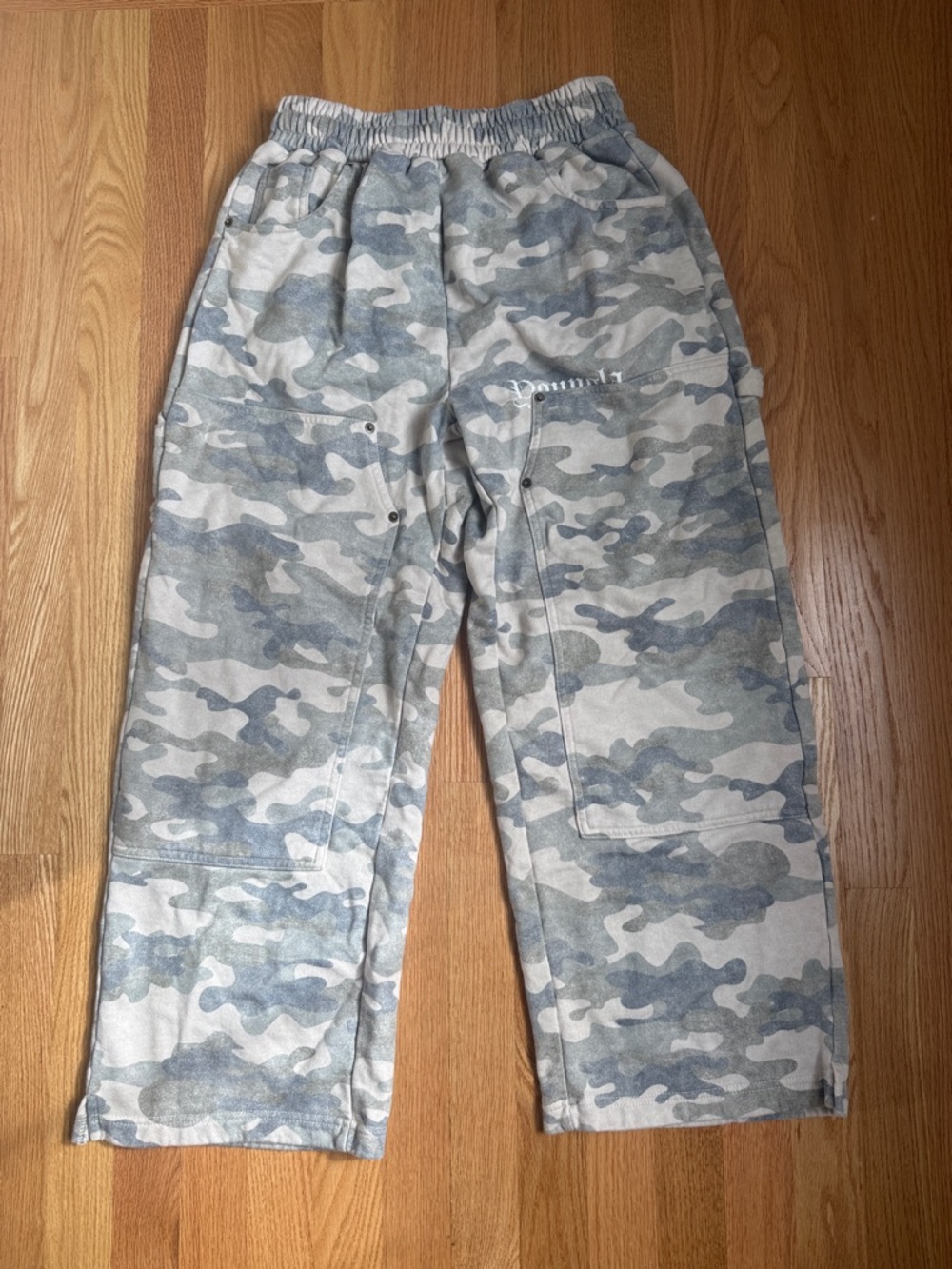 YoungLA Camo Carpenter Sweatpants